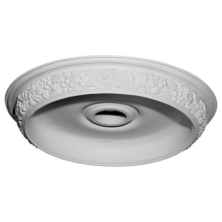 Ekena Millwork 28 7/8"OD x 22"ID x 2 1/4"D Ashford Surface Mount Ceiling Dome DOME28AS